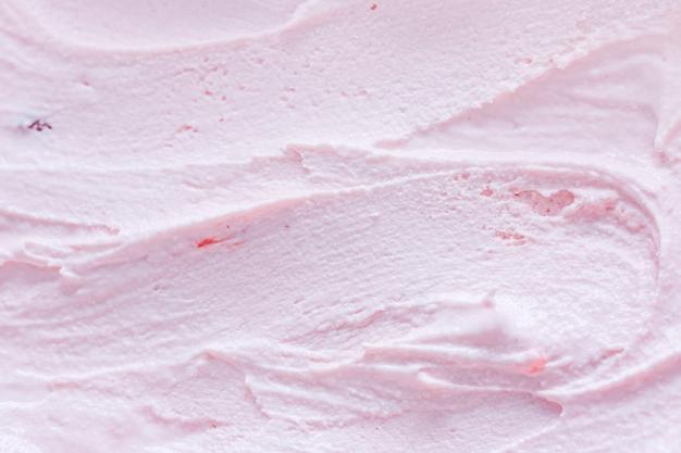 Helado textura de cerca afrutado